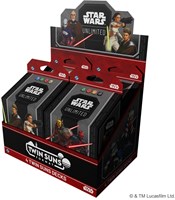 Asmodee Star Wars Unlimited juego de cartas Twin Suns Deck Display bundle
