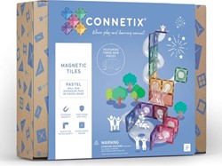 Connetix Azulejos Magnéticos Pista de Mármol Set de Expansión 80 Piezas 
