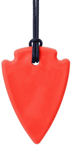 Ark Therapeutics collar mordedor rojo para niños y adultos