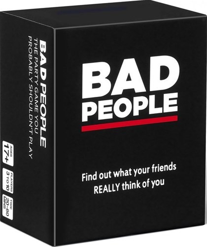 Dyce Juego de fiesta Bad People - Juego de cartas para adultos - Inglés