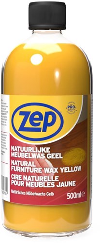 Zep cera para muebles protector de madera natural 500ml - cuidado de muebles