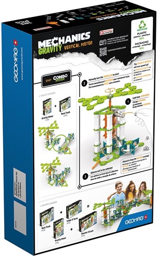 Geomag set de construcción Mechanics Gravity Vertical Motor 183 piezas juguete magnético-2