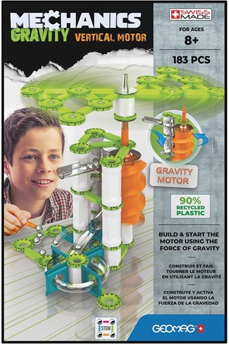 Geomag set de construcción Mechanics Gravity Vertical Motor 183 piezas juguete magnético-3