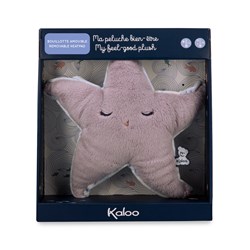 Kaloo cojín térmico estrella de mar - Petit Calme peluche lavanda