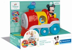 Clementoni tren de encaje de formas Disney - juguete educativo Mickey Mouse