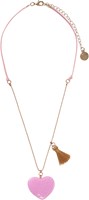 Calico Sun collar corazón - collar infantil colorido ajustable-2