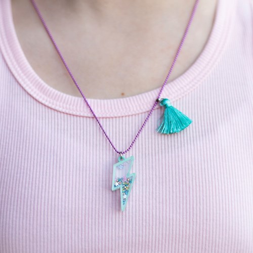 Calico Sun collar rayo cuentas brillantes ajustable-2