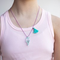 Calico Sun collar rayo cuentas brillantes ajustable-3