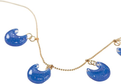 Calico Sun collar Sophia luna colgante brillante ajustable niños-3