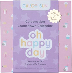 Calico Sun - Calandra de Celebración Cuenta Atrás - Oh Happy Day