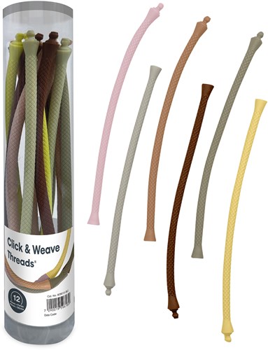 Edushape Click & Weave Hilos Boho Chic