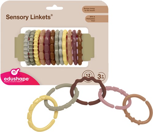 Edushape conectores Basic Boho Chic - 12 piezas-2
