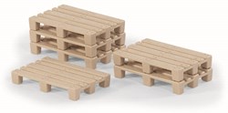 Siku set de palets de juguete - 50 piezas accesorios de plástico
