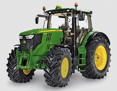 Siku John Deere 6210R tractor - vehículo agrícola de juguete 1:32 con detalles metálicos