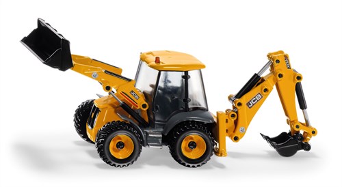 Siku JCB 4CX retroexcavadora 1:50 juguete metal plástico amarillo