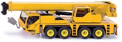Siku camión grúa juguete 1:55 metal plástico amarillo brazo telescópico
