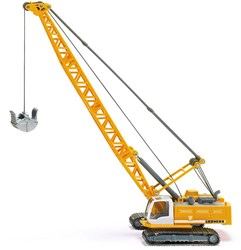 Siku Liebherr excavadora de cable vehículo de construcción 1:87 amarillo metal