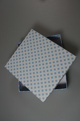 10 cajas de relleno azul diamante 72163