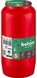 Bolsius luz de tumba roja vela conmemorativa 100 horas