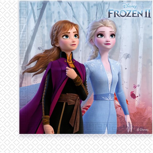 Folat servilletas Disney Frozen 2 - decoración de mesa de papel - 20 unidades-2