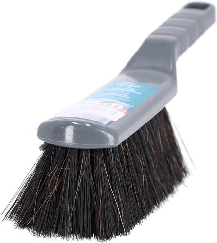 Linea cepillo de mano - cepillo de limpieza con mezcla de crin negro-3