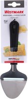 Westmark cortador de queso Gentle acero inoxidable plástico 21 cm plata negro
