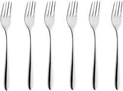Koopman tenedores para pastel acero inoxidable set de 6 - Excellent Houseware