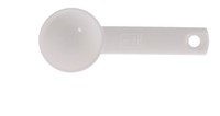 Patisse juego de cucharas medidoras plástico blanco 4 piezas utensilio cocina-3