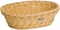 Westmark Saleen cesta para pan ovalada 26x19x8cm - cesta de plástico beige