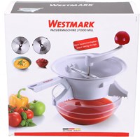 Westmark colador de verduras plástico - Pasapurés 23cm blanco cocina