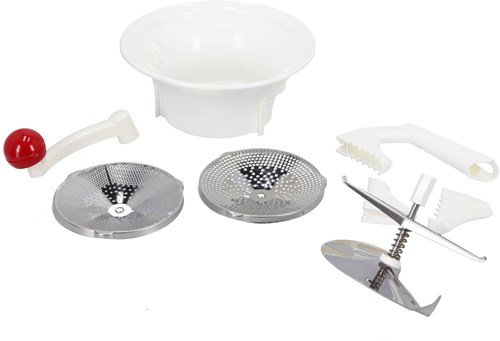 Westmark colador de verduras plástico - Pasapurés 23cm blanco cocina-2