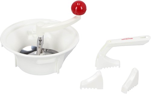 Westmark colador de verduras plástico - Pasapurés 23cm blanco cocina-3