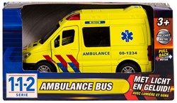 Playmobil autobús ambulancia de juguete 1:34 con luz y sonido amarillo