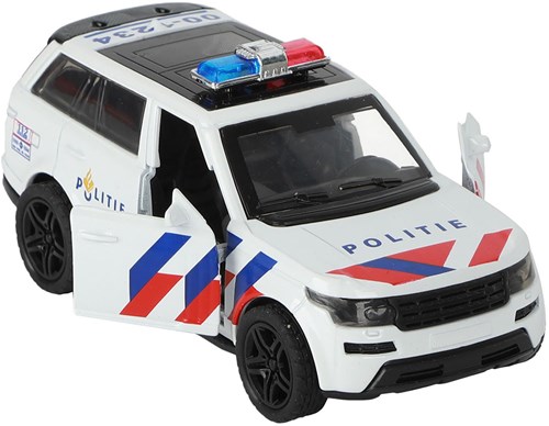 Playmobil coche de policía SUV juguete 1:36 con luz y sonido-3