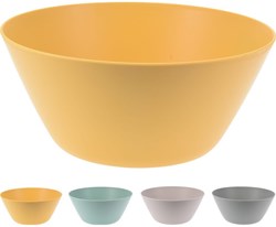 Excellent Houseware bol plástico reciclado ensaladera 600ml multicolor