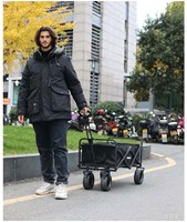 Outdoor carro plegable negro - carro de juguete para exterior-3