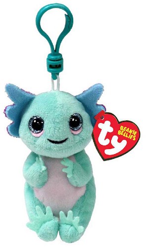 Ty peluche llavero Alex Axolotl 10cm - juguete suave clip