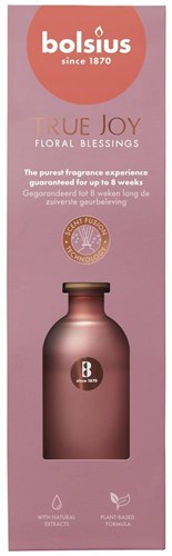 Bolsius difusor de fragancia Floral Blessings 80 ml - aroma duradero