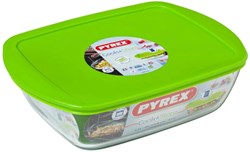 Pyrex fuente con tapa - Cook & Store 1,2L - recipiente de vidrio hermético