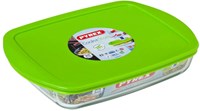Pyrex fuente con tapa - Cook&Store 1,7L 28x20cm - vidrio - recipiente