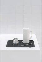 Brabantia alfombrilla escurridora silicona - Dark Grey - alfombrilla cocina antideslizante-3