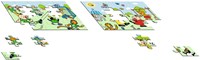Studio 100 Bumba puzzle fútbol cartón 2en1 12 y 20 piezas-3