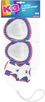 van der Meulen set de protección K3 - Protección infantil para patinaje y bicicleta