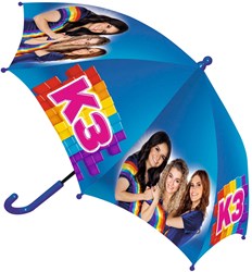 Studio 100 K3 paraguas infantil azul oscuro arcoíris 73 cm