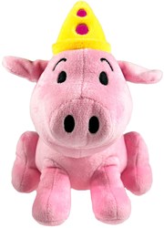 Cerdito de peluche Bumba animal de granja 20cm juguete rosa