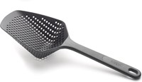 Joseph Joseph cuchara colador negra - utensilio de cocina espátula grande