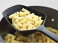 Joseph Joseph cuchara colador negra - utensilio de cocina espátula grande-3