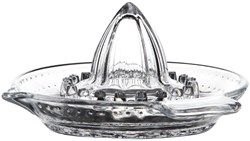 Exprimidor de cítricos vidrio transparente - exprimidor manual con boquilla