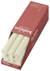 Bolsius vela de mesa rústica crema 27 cm - vela de larga duración