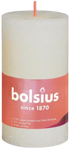 Bolsius Rustiek stompkaars 100/50 Ivoor